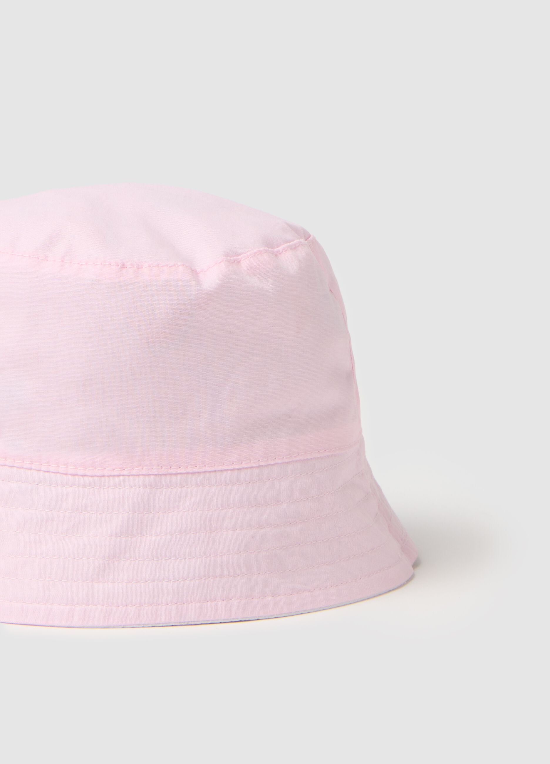 Multicoloured Pure Cotton Girls' Hat with Patterns