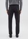 Black Stretch Cotton Skinny Fit Trousers_2