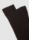 Brown pure cotton long socks tripack_1