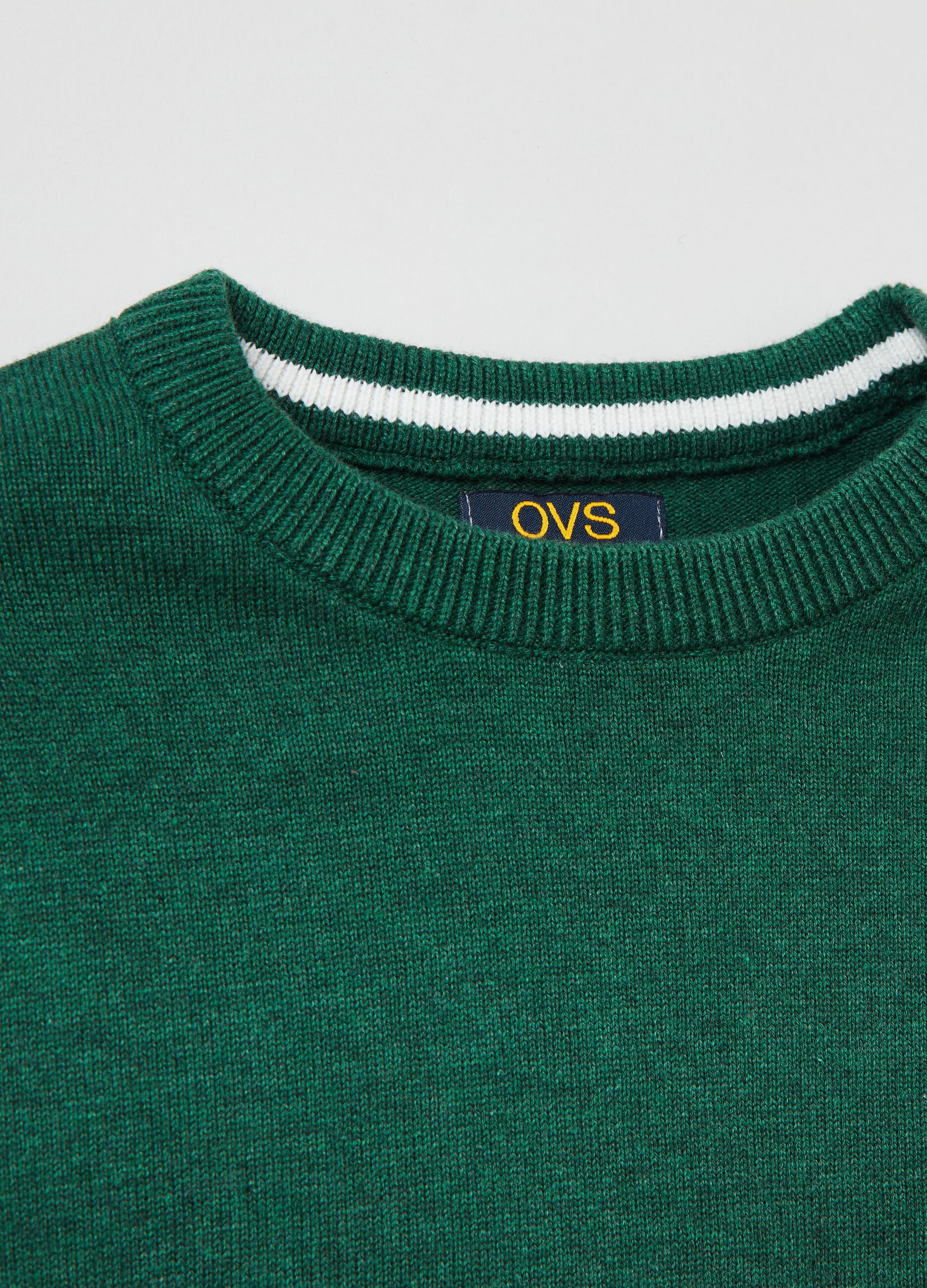 Pullover girocollo in cotone_2