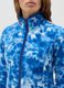 Tie-dye full-zip sweatshirt in fleece_3
