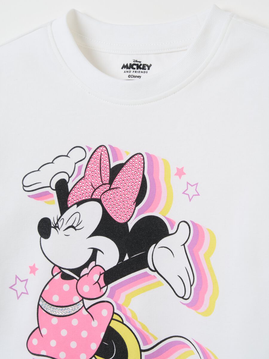 Long-sleeved T-shirt with Minnie Mouse print_3