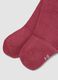 Tripack di calze lunghe in cotone organico elasticizzato con bordo smerlato_2