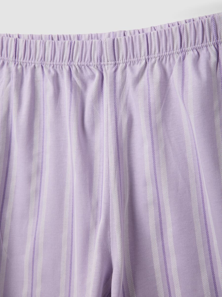 Pigiama multicolor in cotone organico per ragazza_3