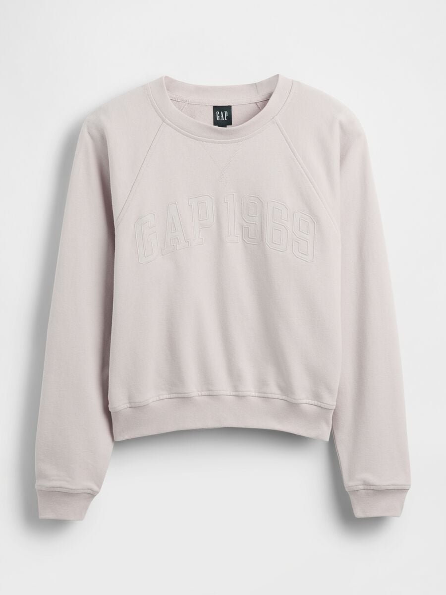 Cotton-blend crewneck sweatshirt_4