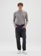 Grey pure cotton regular fit sweater_1