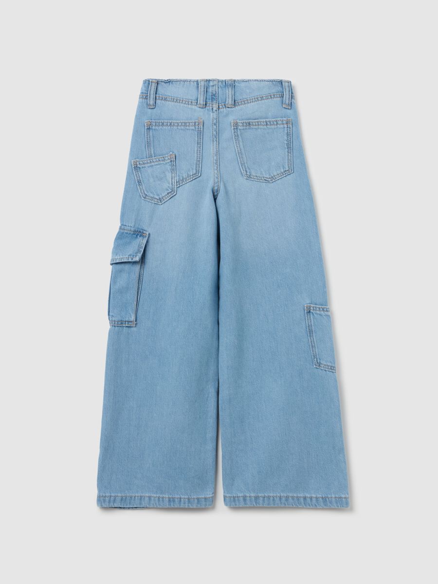 Wide-leg cargo jeans_1