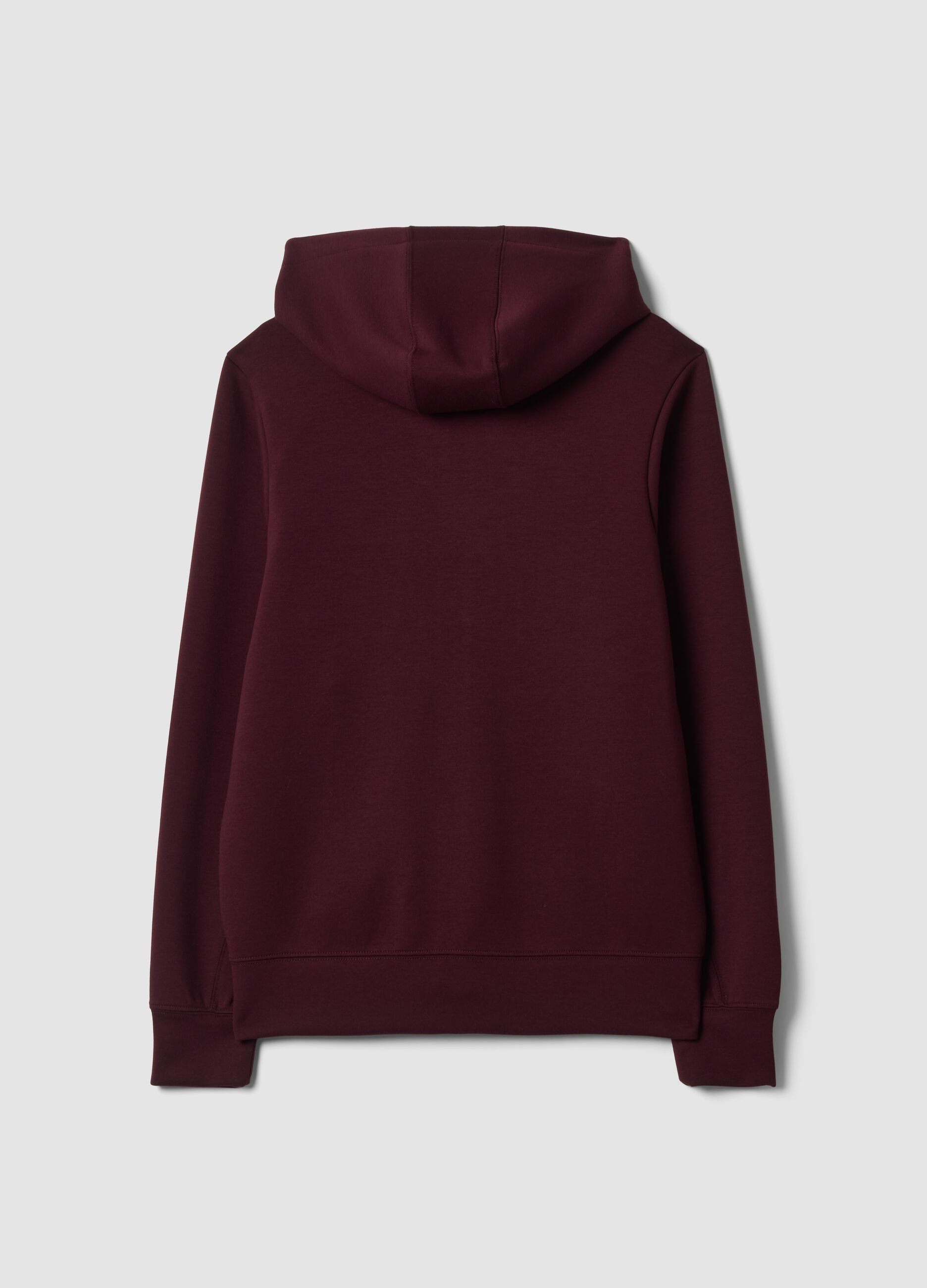 Full-zip rossa traspirante in tessuto elasticizzato 2 Way Stretch