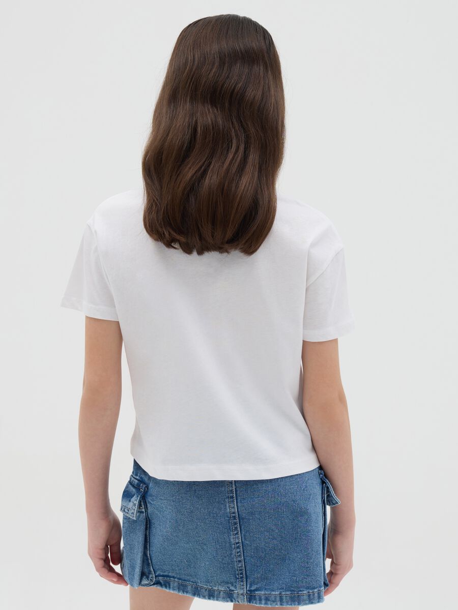 Cotton T-shirt with Kuromi print_2