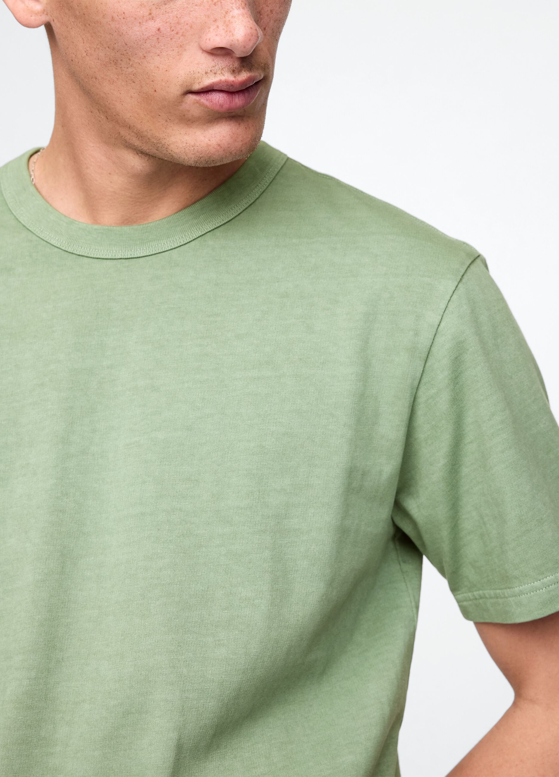 T-shirt verde a maniche corte in cotone Gap