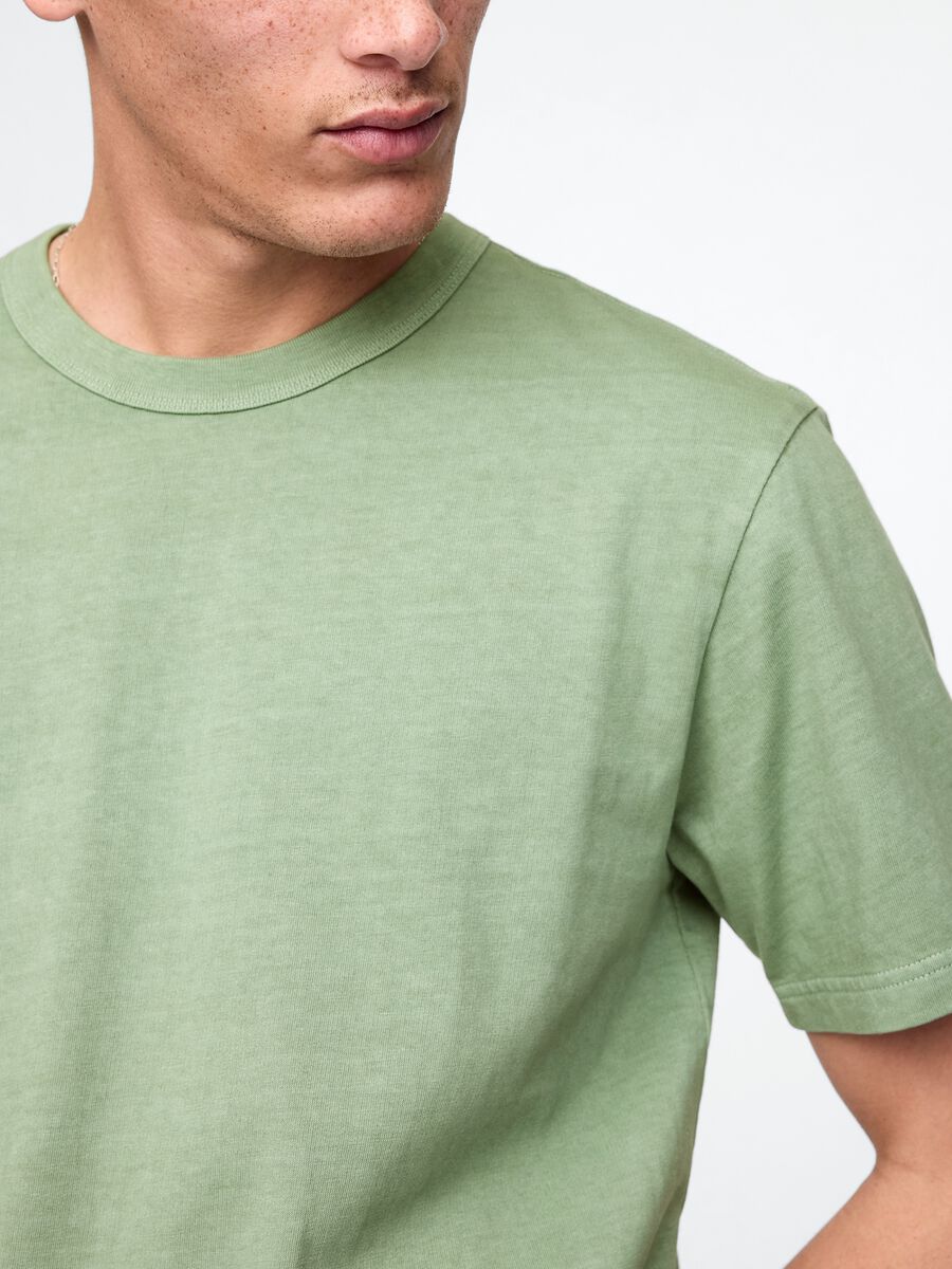 Gap Green Short Sleeve Cotton T-Shirt_3