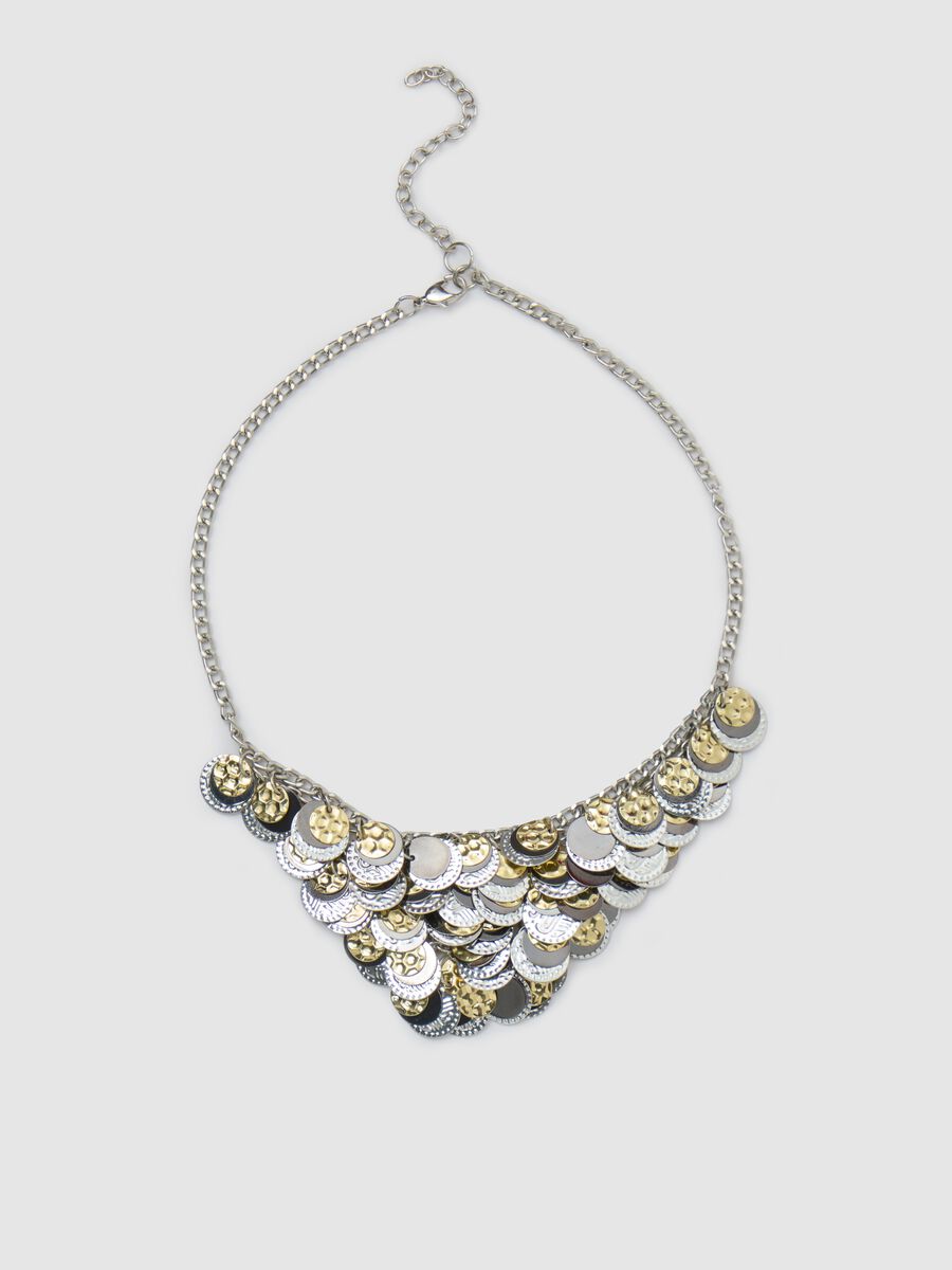 Collana con monete a strati_0