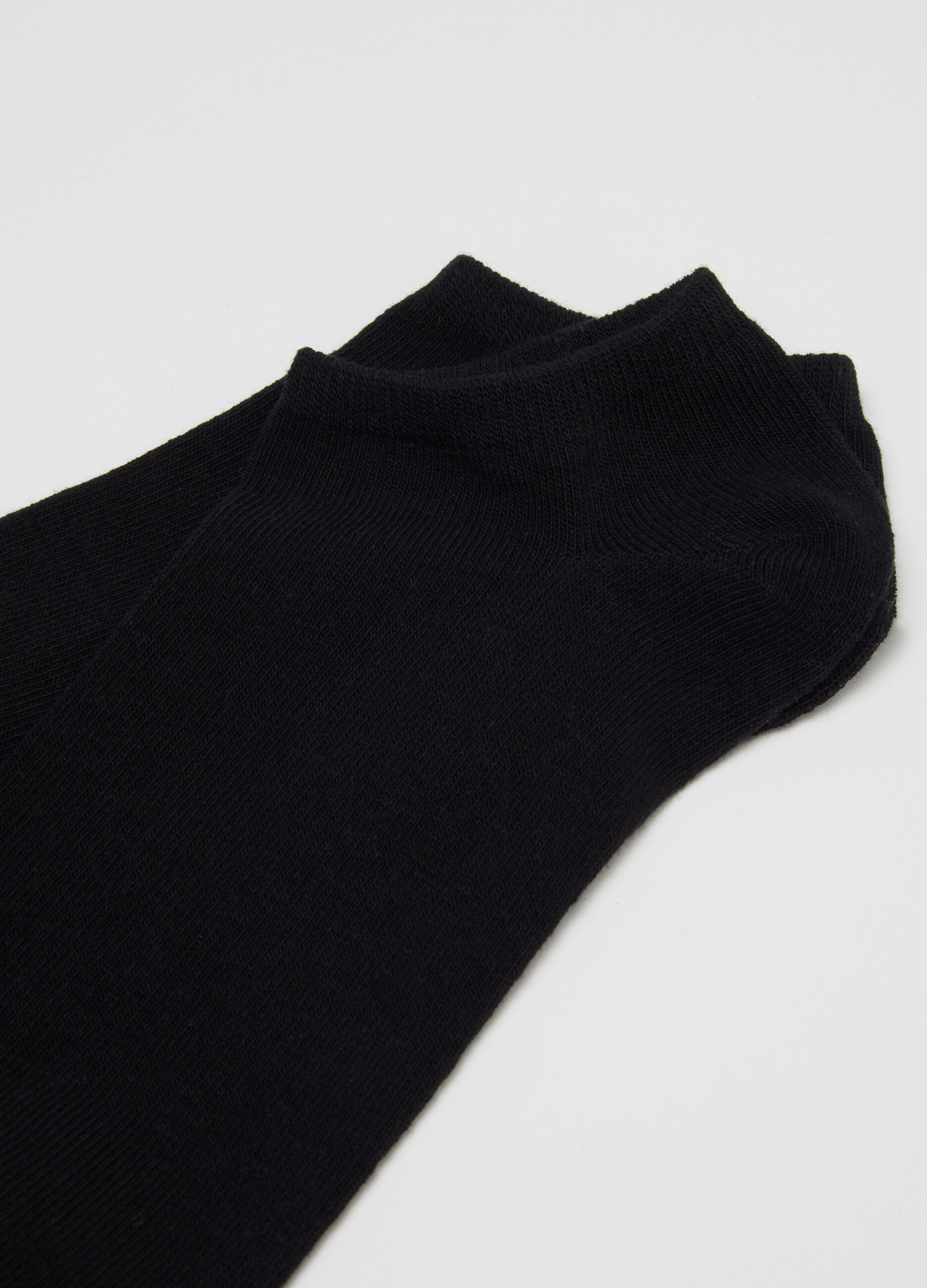 Men's Black Cotton Blend Sock Multipack