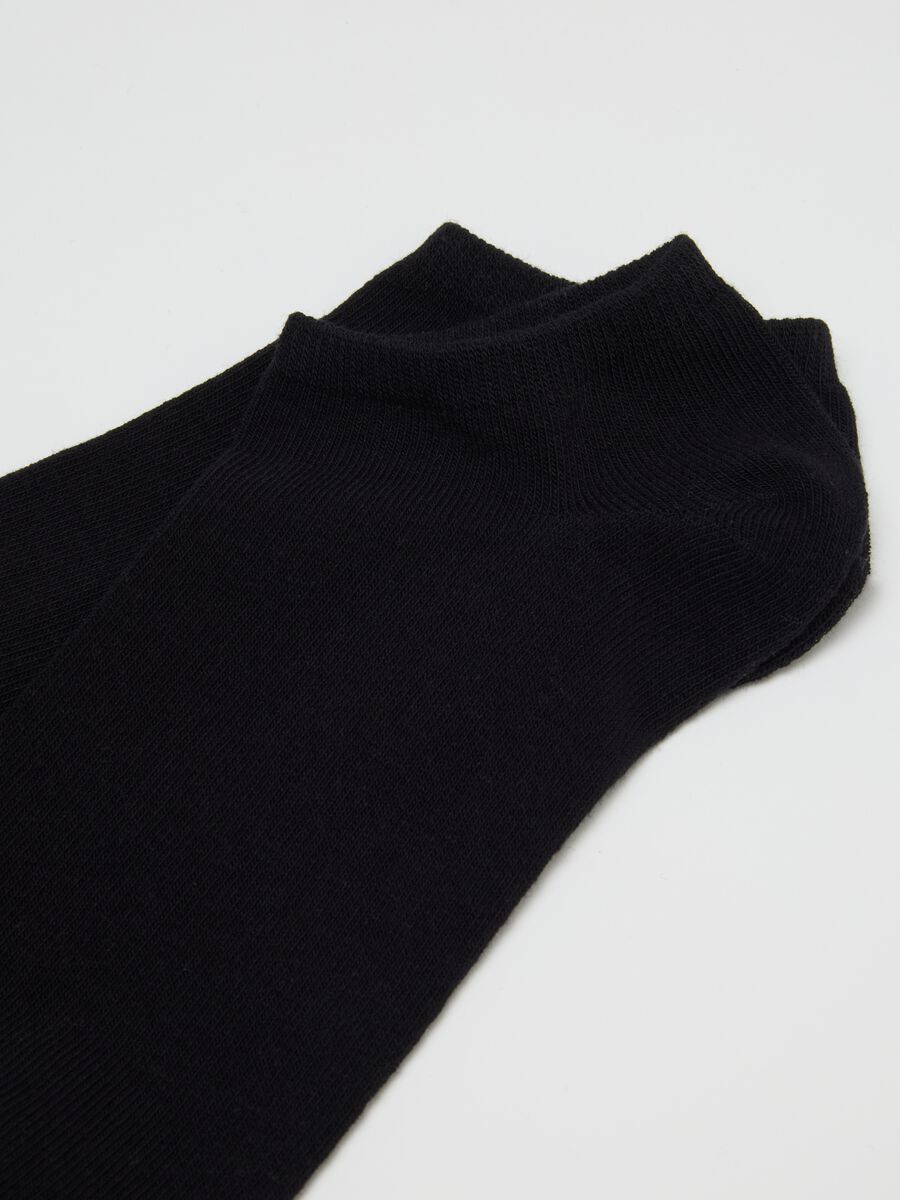Men's Black Cotton Blend Sock Multipack_1