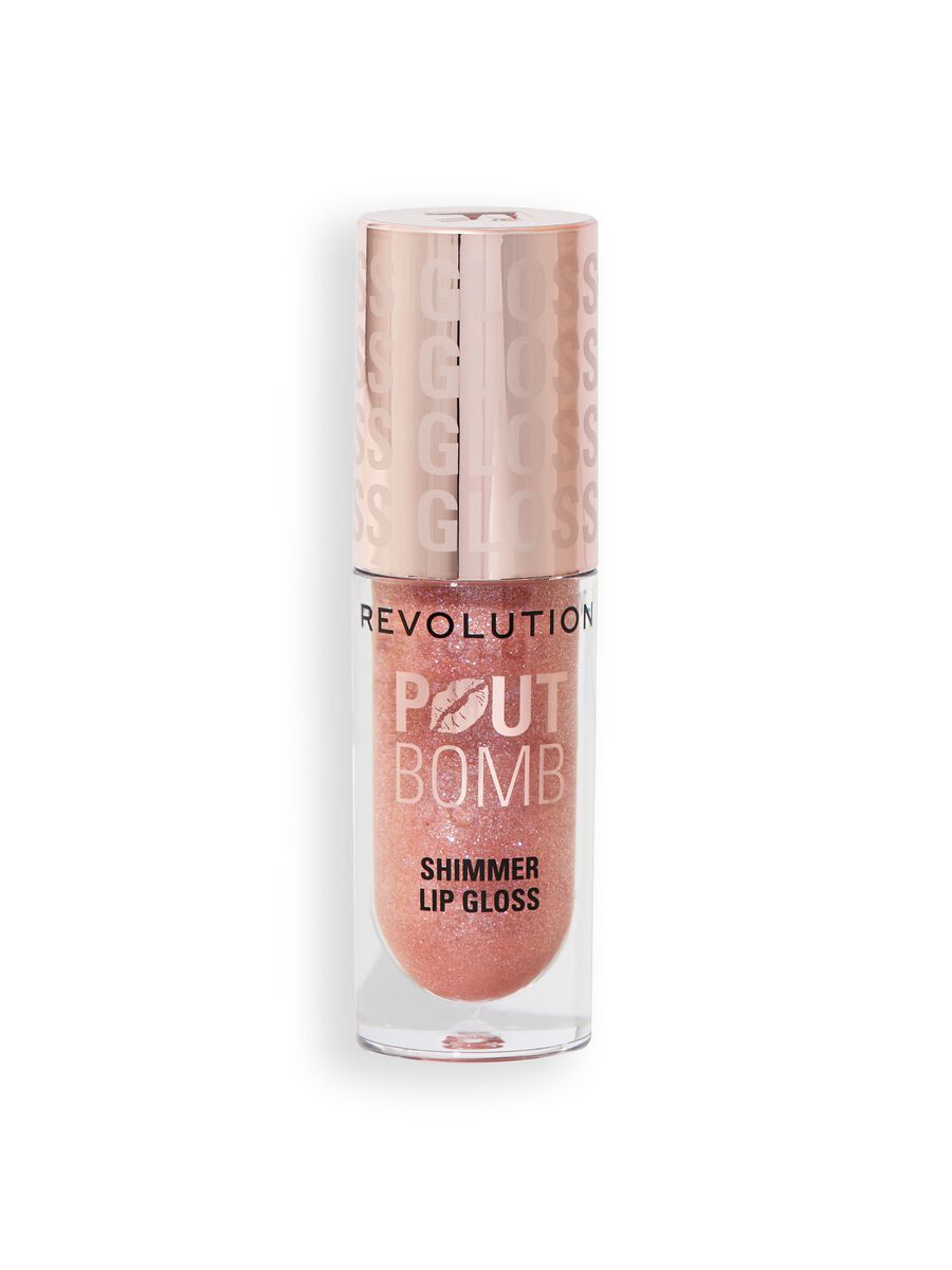 Revolution Pout Bomb Shimmer Gloss Glimmer Nude_0