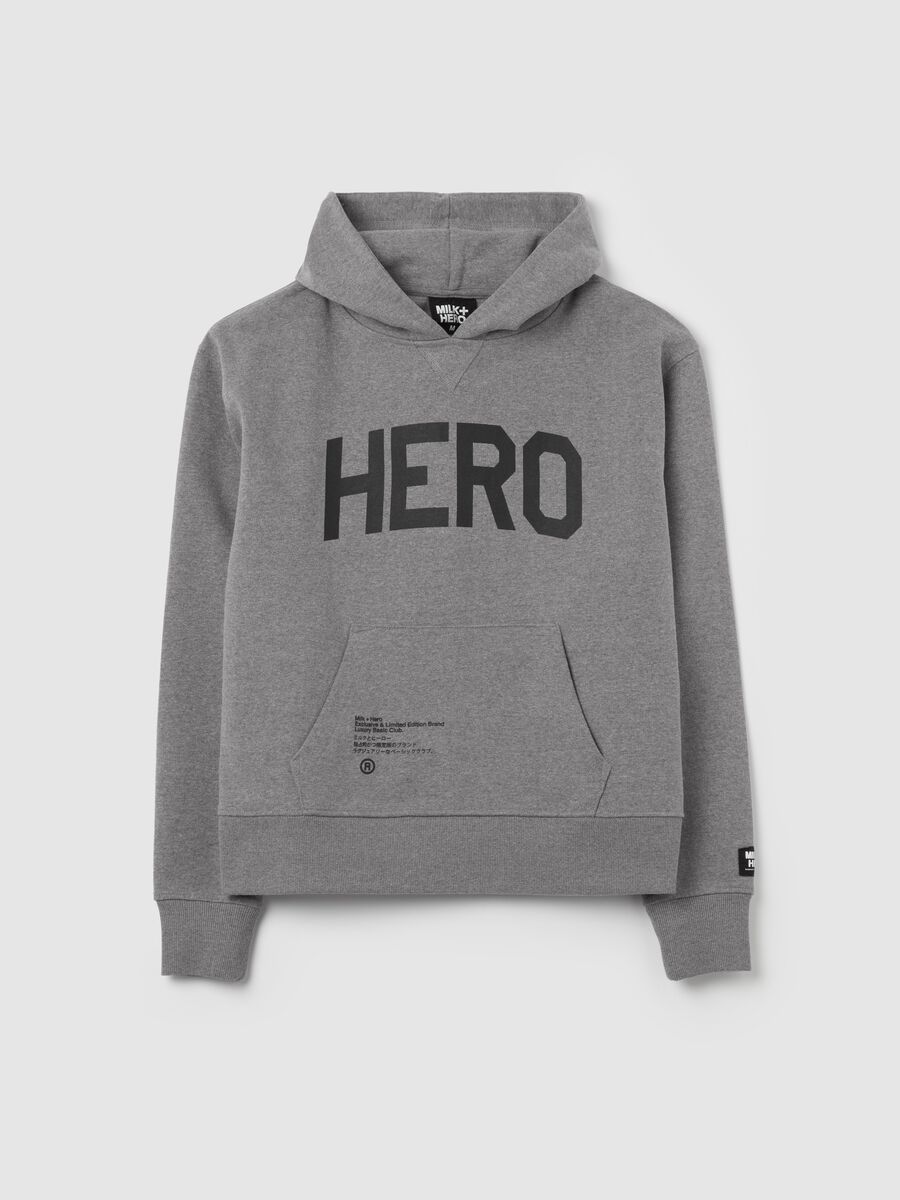 Hoodie with "Hero” print_4