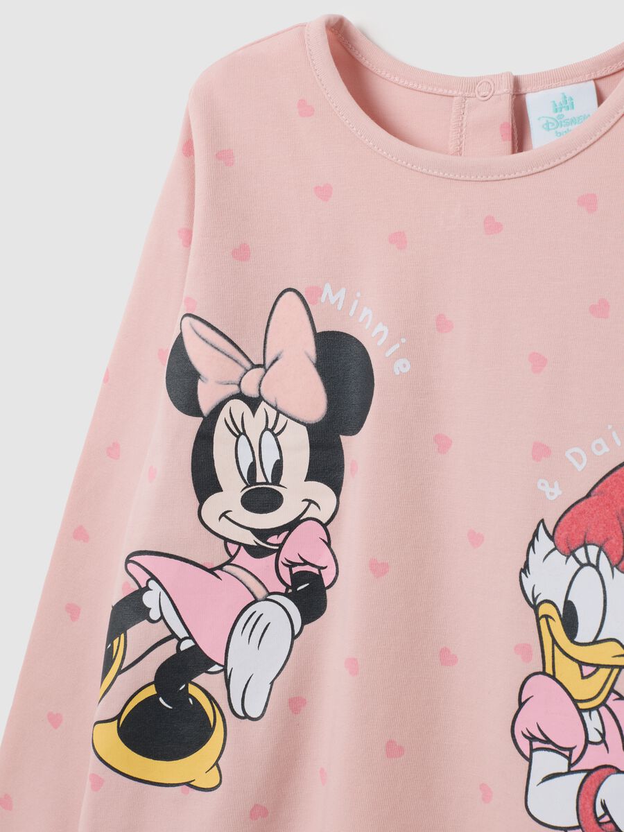 Maglia da neonata in cotone rosa regular fit_3