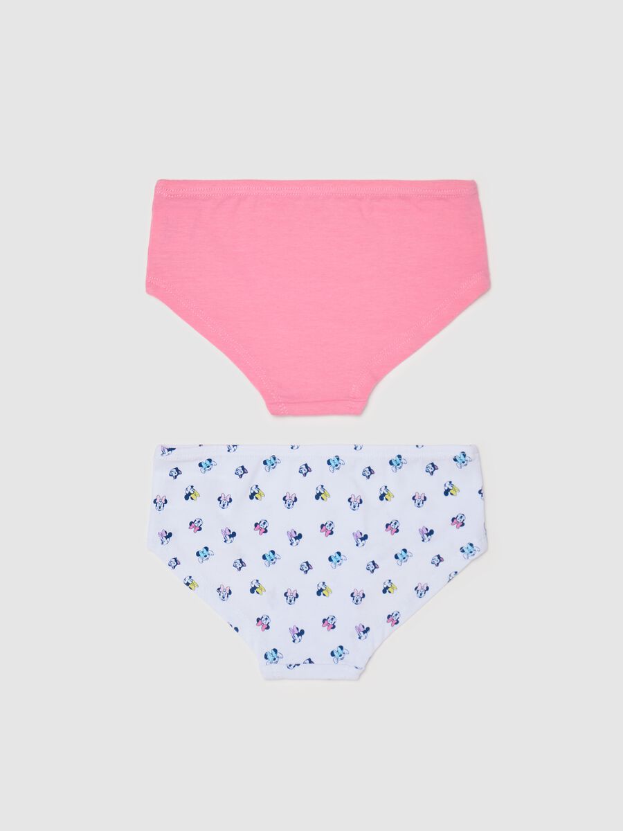 Two-pack knicker shorts with Minnie Mouse and Figaro print_1