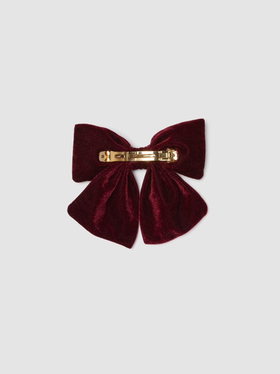 Fermaglio rosso a fiocco_1