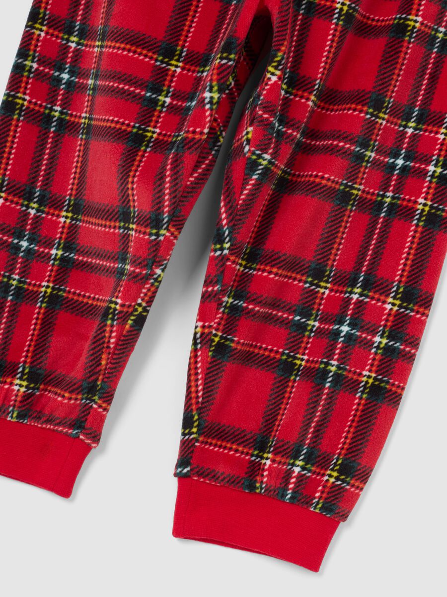 Multicolour Baby Velour Pyjamas with Print_2