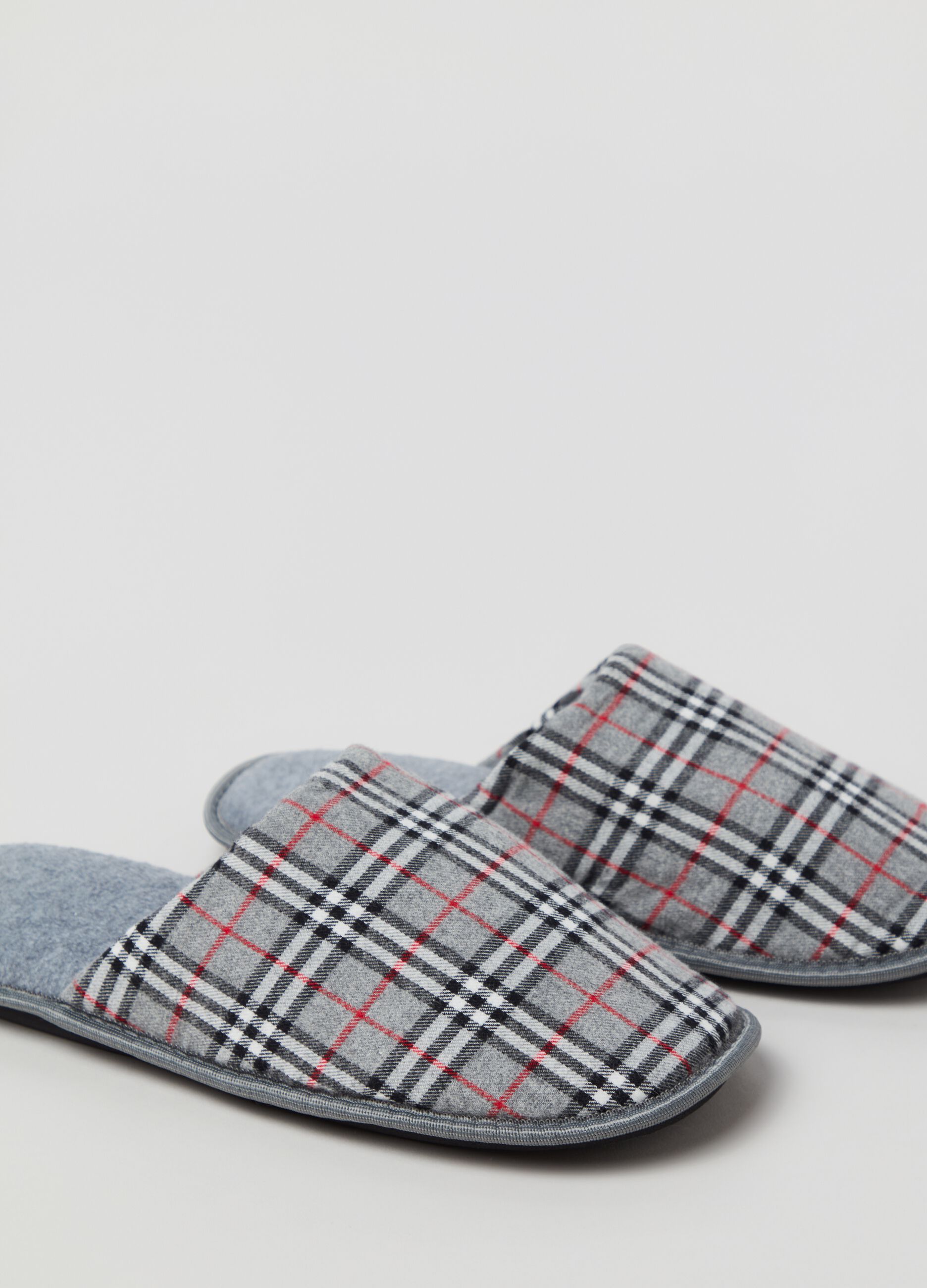 Pantofole invernali tartan_1