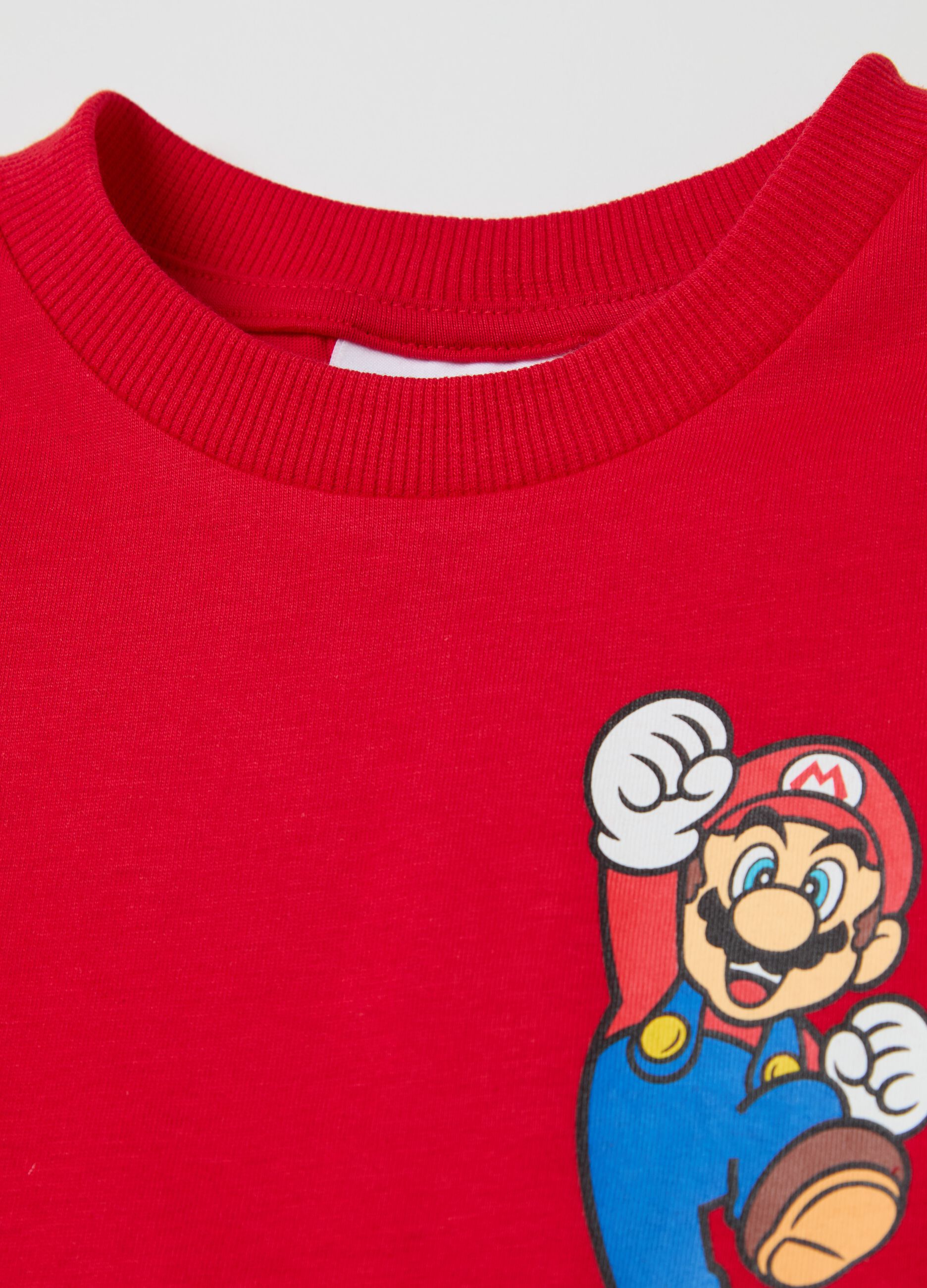 Racer back vest in cotton with Super Mario™ print
