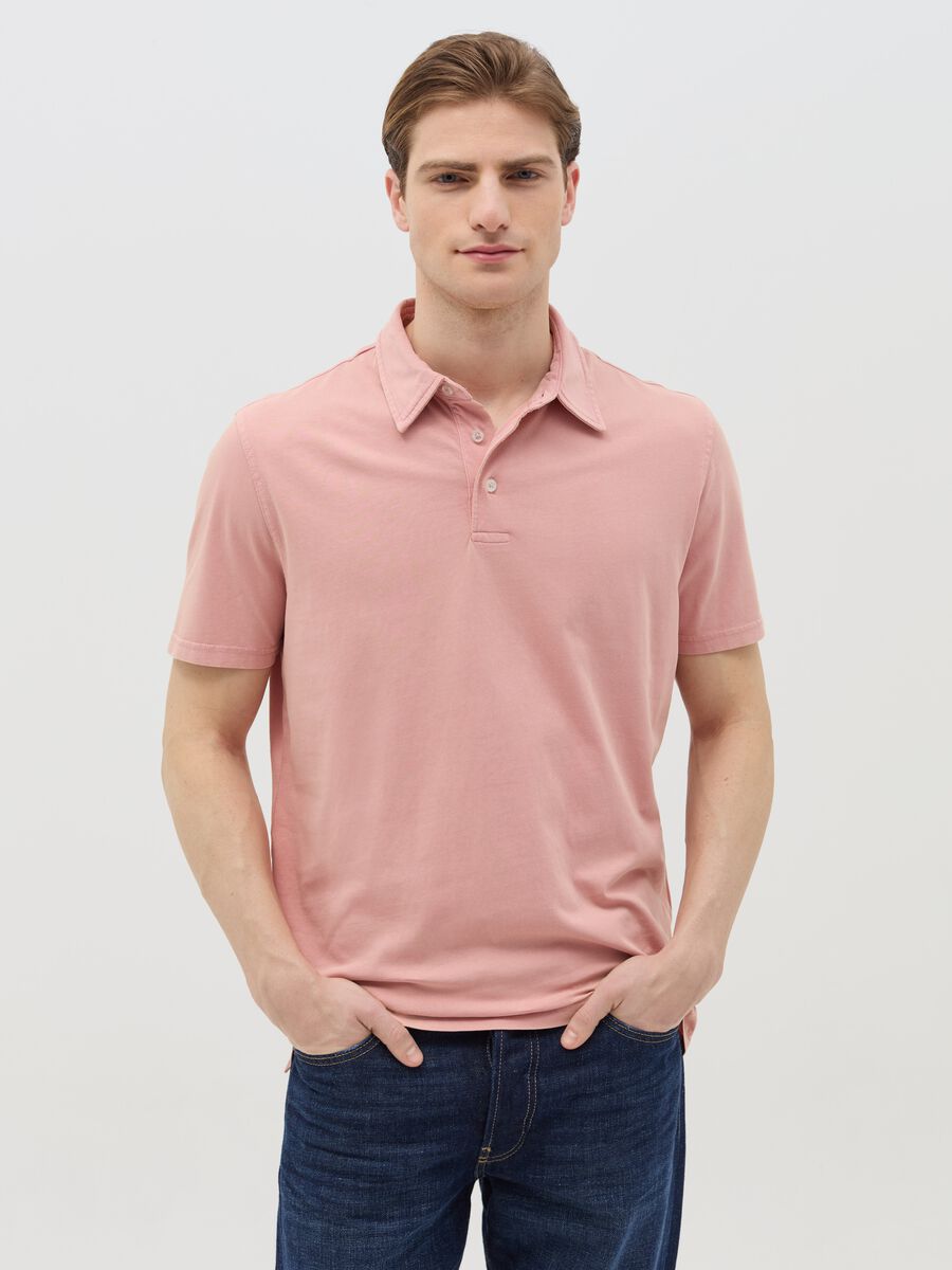 Regular-fit polo shirt in jersey_0