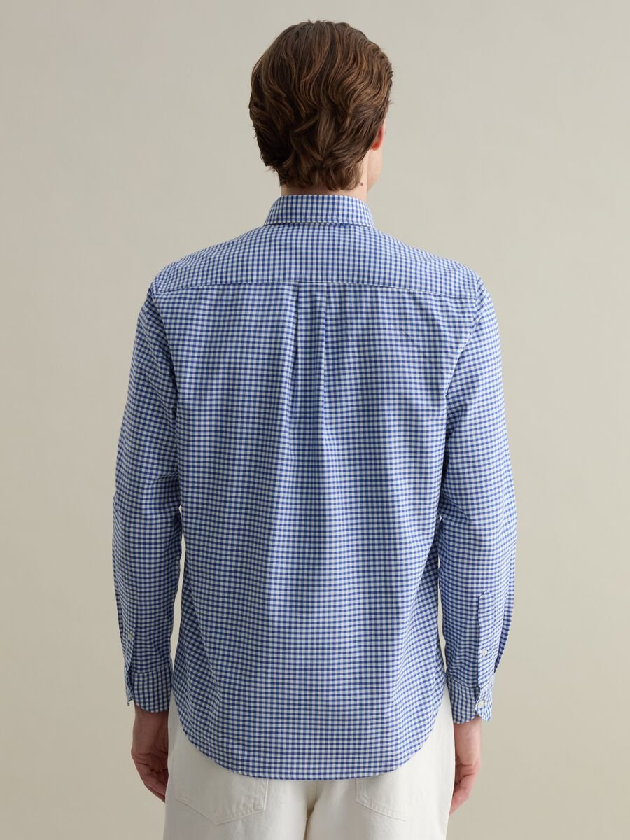 Check shirt in Oxford cotton_2