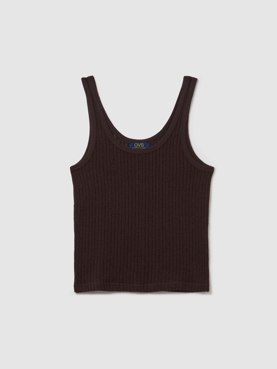 Tank top with striped motif_4
