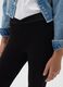 Girls' Black Mix Flare Fit Trousers_2