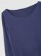 Long Sleeve Stretch Blue Top_5