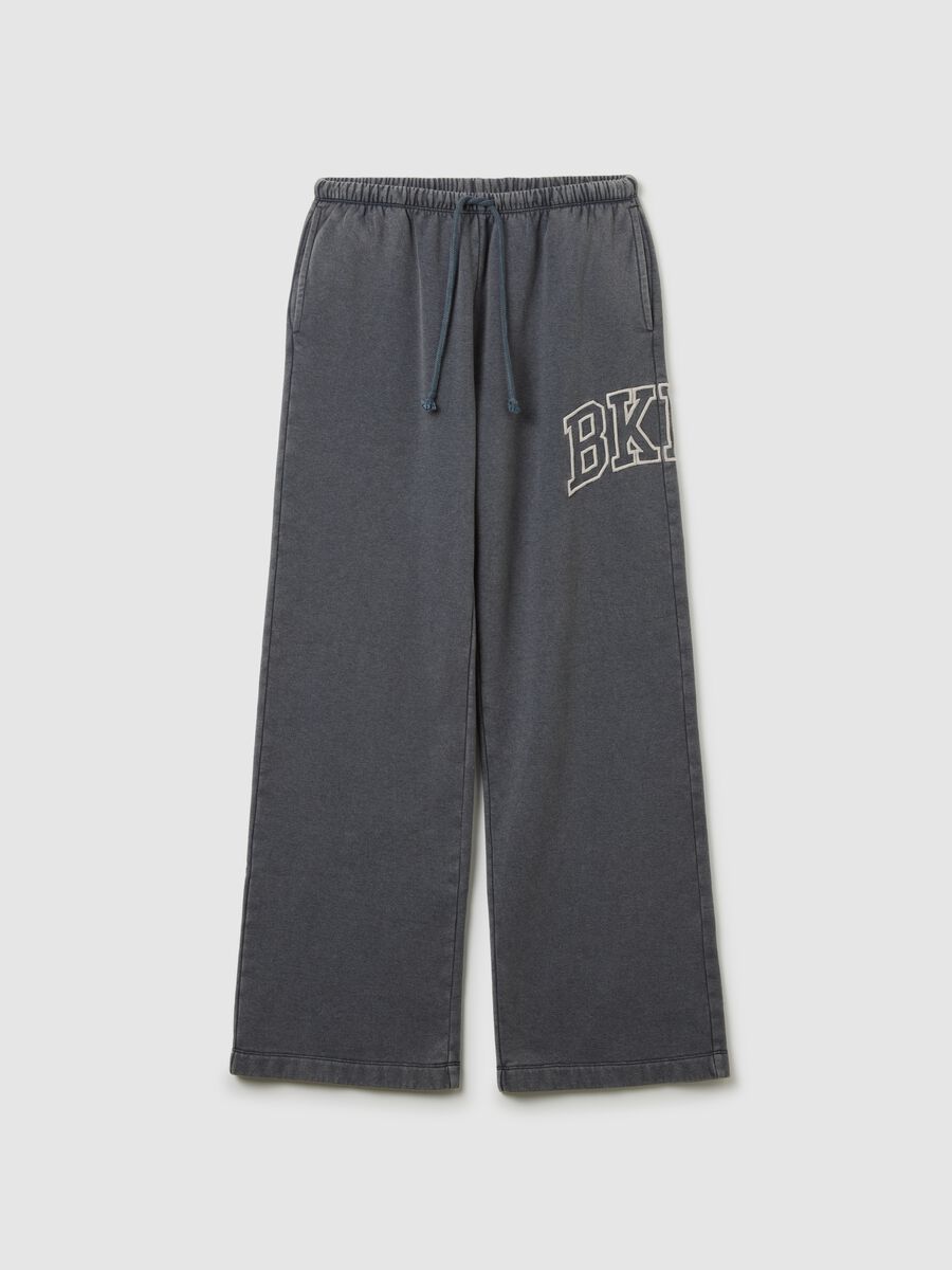 Pantaloni in misto cotone grigi regular fit_4