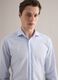 Slim fit light blue pure cotton no iron shirt_3