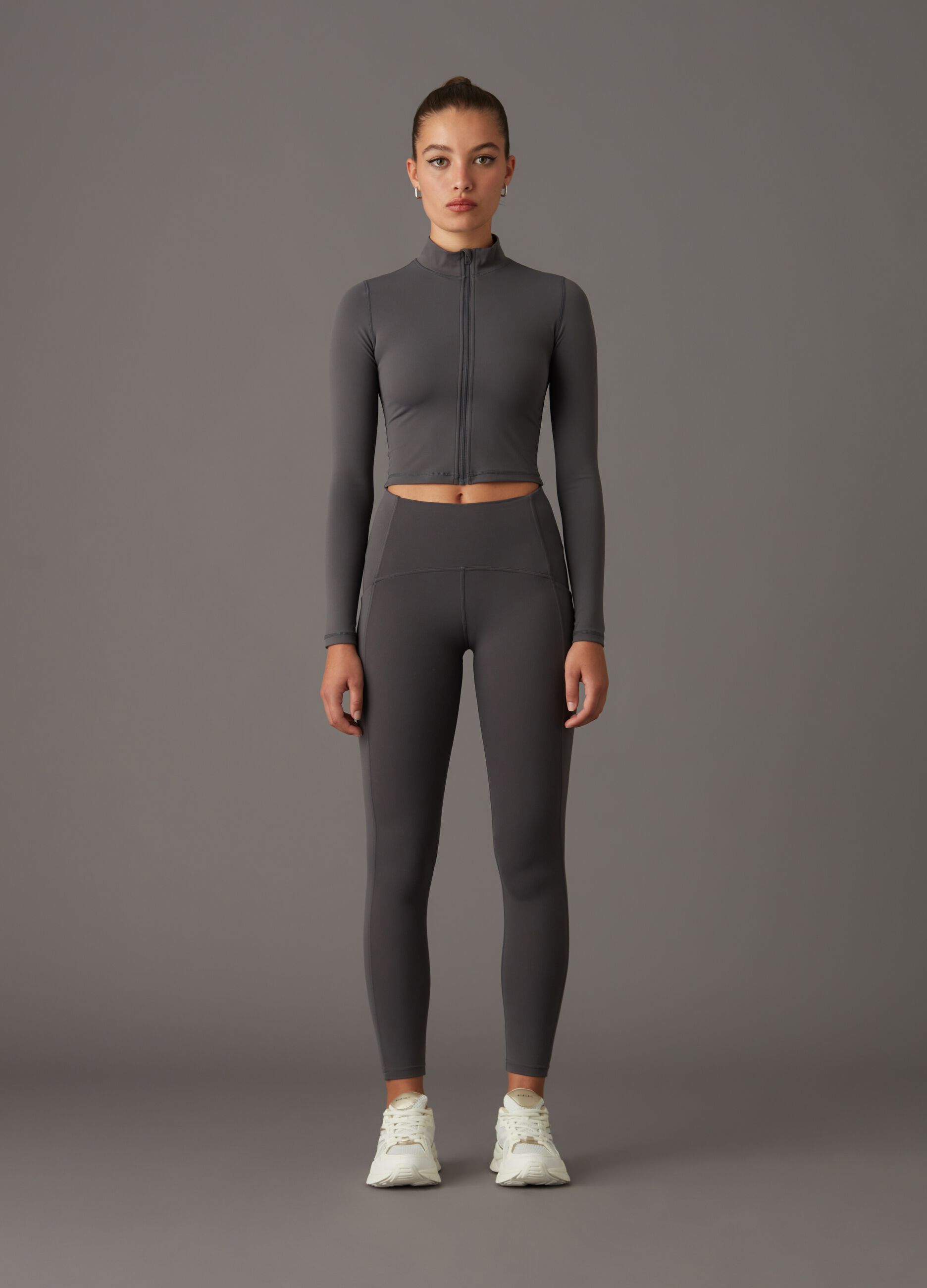 Leggings stretch Grey_4