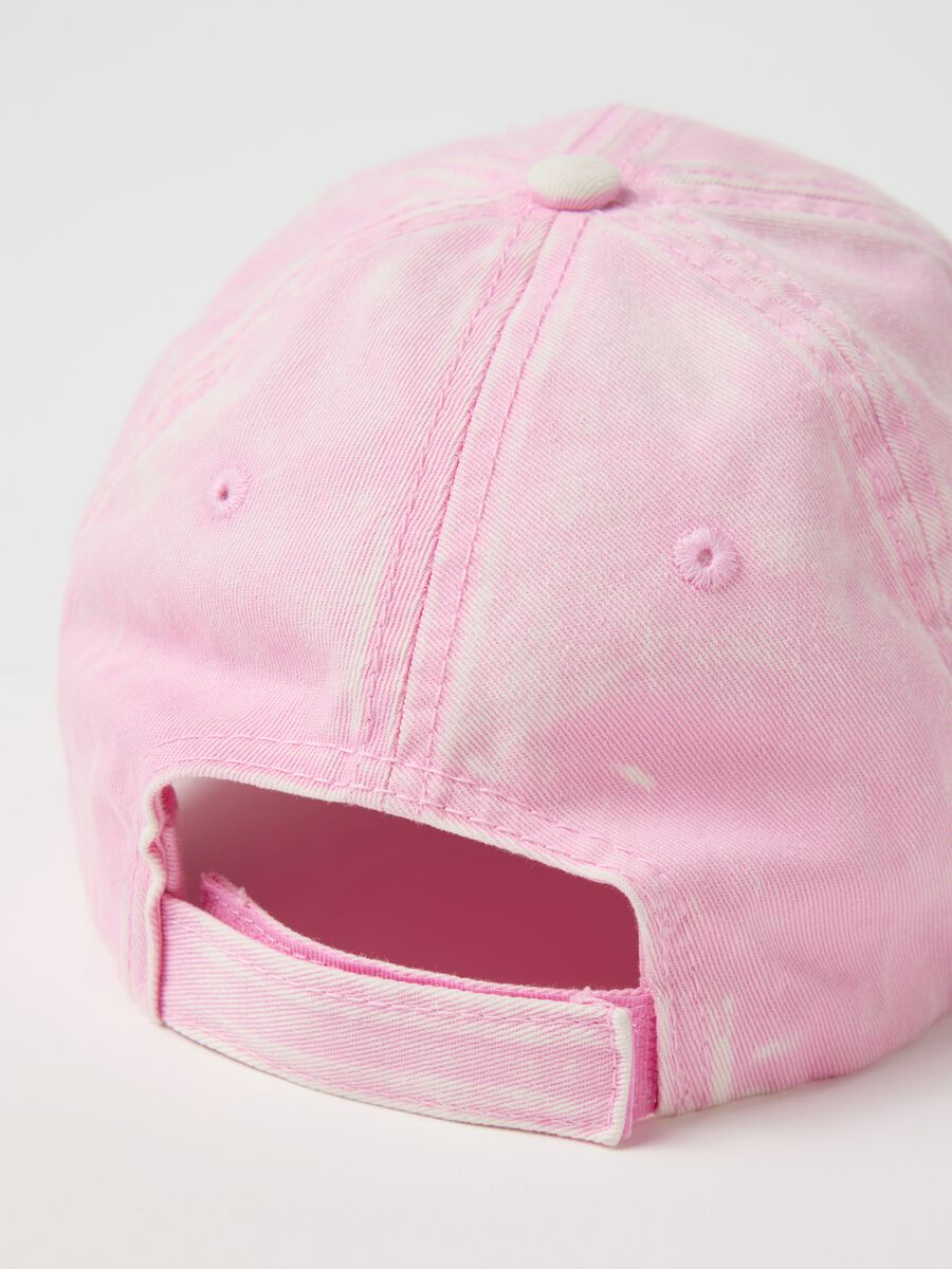 Distressed Washed Pink Cap_2