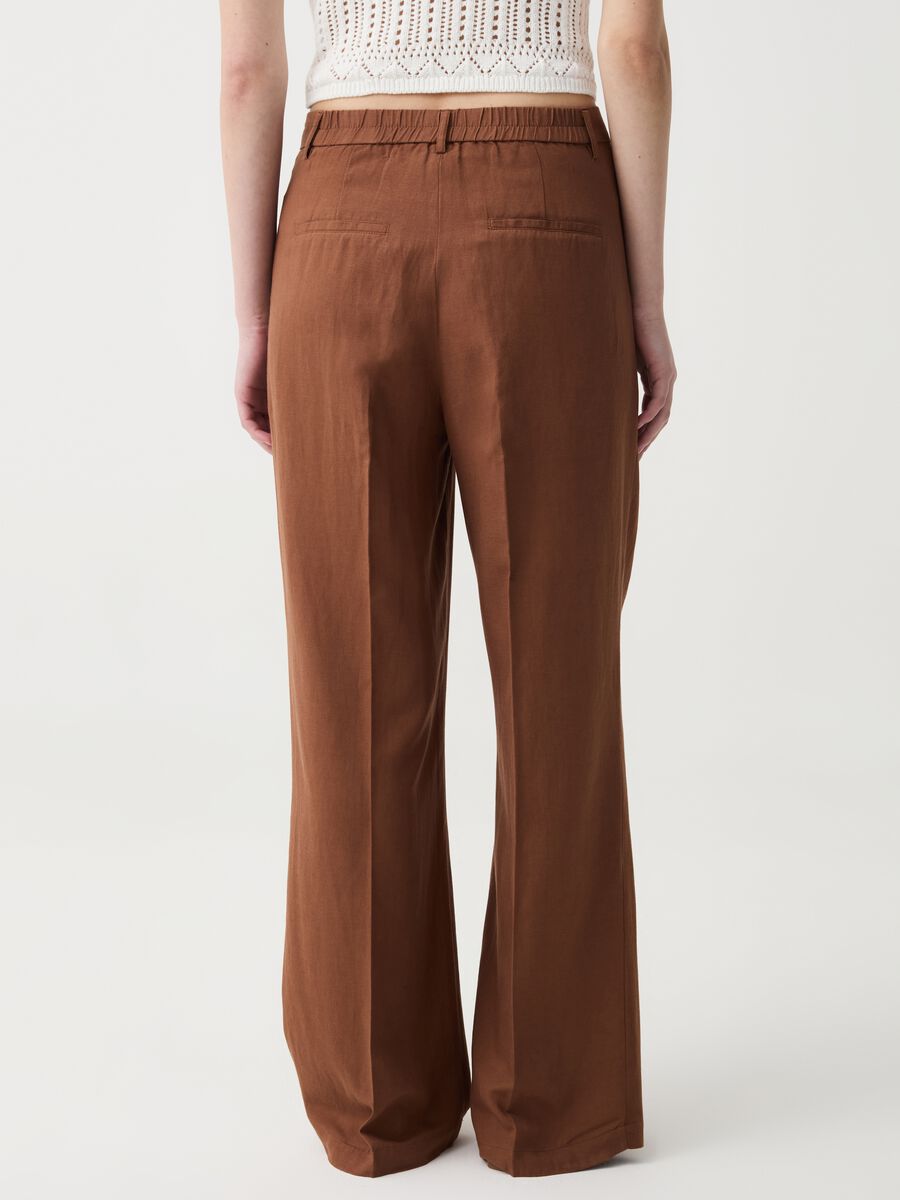 Wide-leg trousers with darts_2