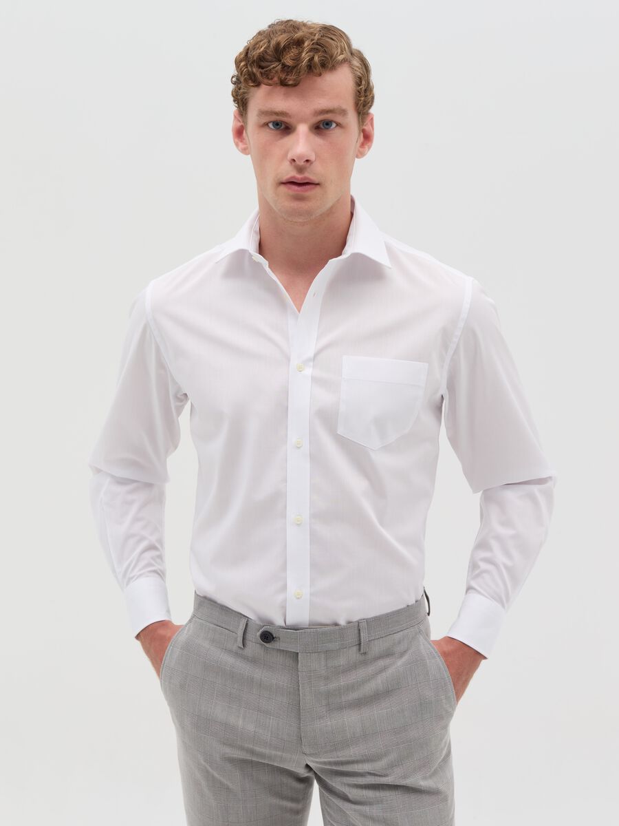 Regular-fit shirt with pocket_0