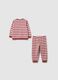 Multicolour newborn pyjamas in pure cotton regular fit_1