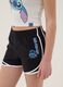 Girl's multicolour stretch cotton fitted set with Stitch_2