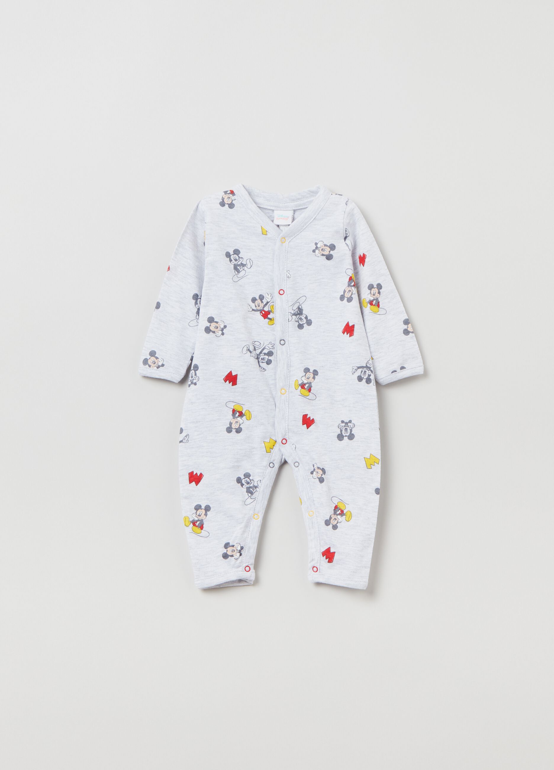 Tutina intera in cotone Disney Baby Topolino