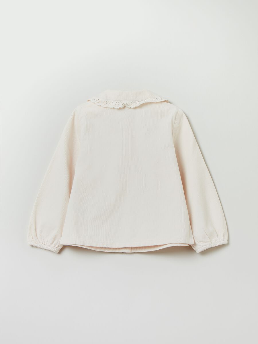 Camicia in corduroy con sangallo_1