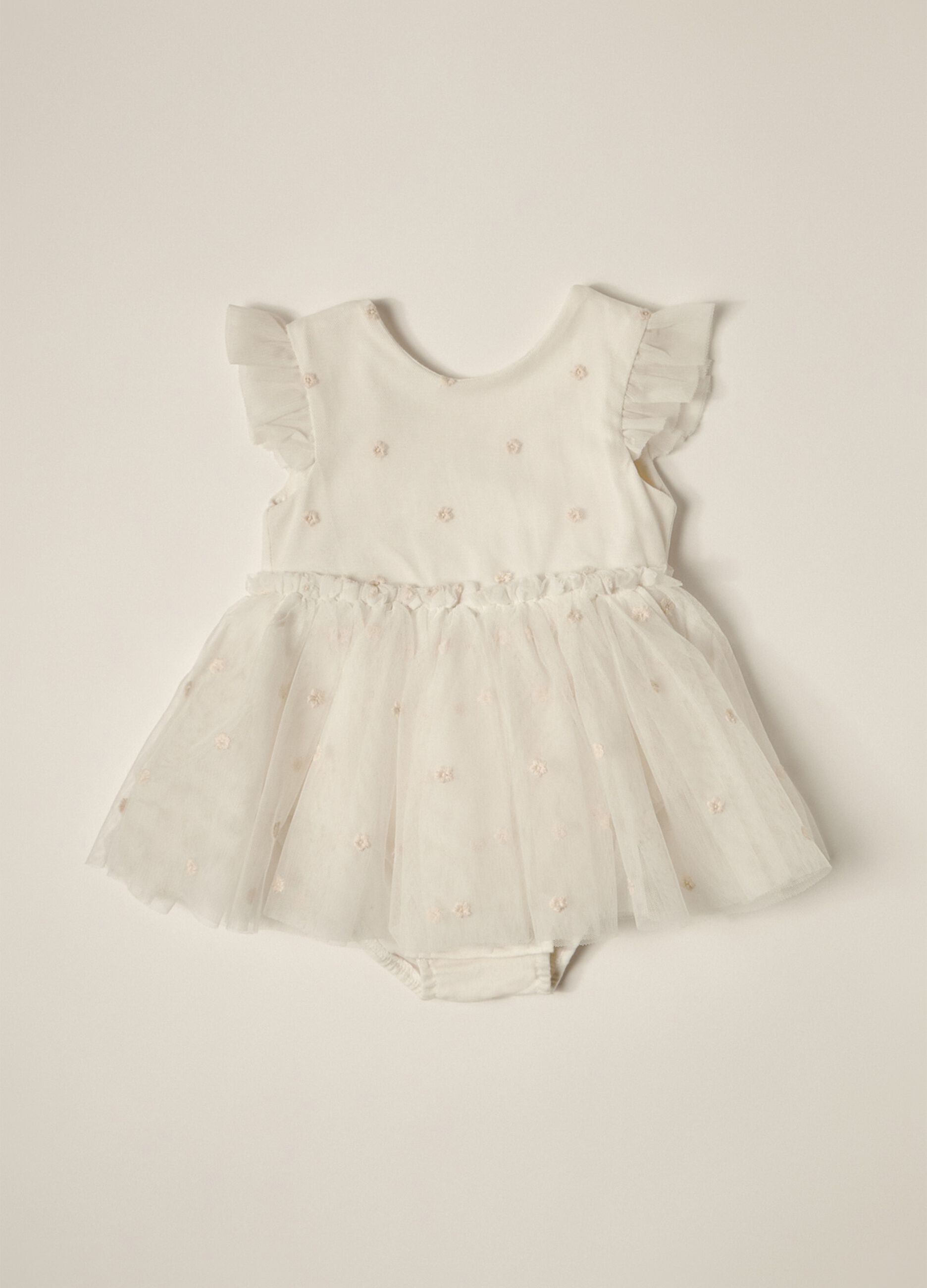 Vestito con gonna in tulle IANA neonata