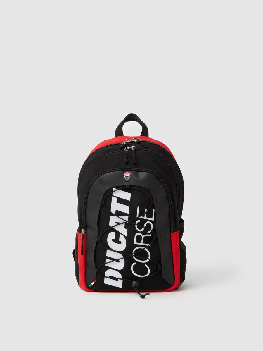 Zaino da ragazzo in multicolor con scomparti Ducati_0