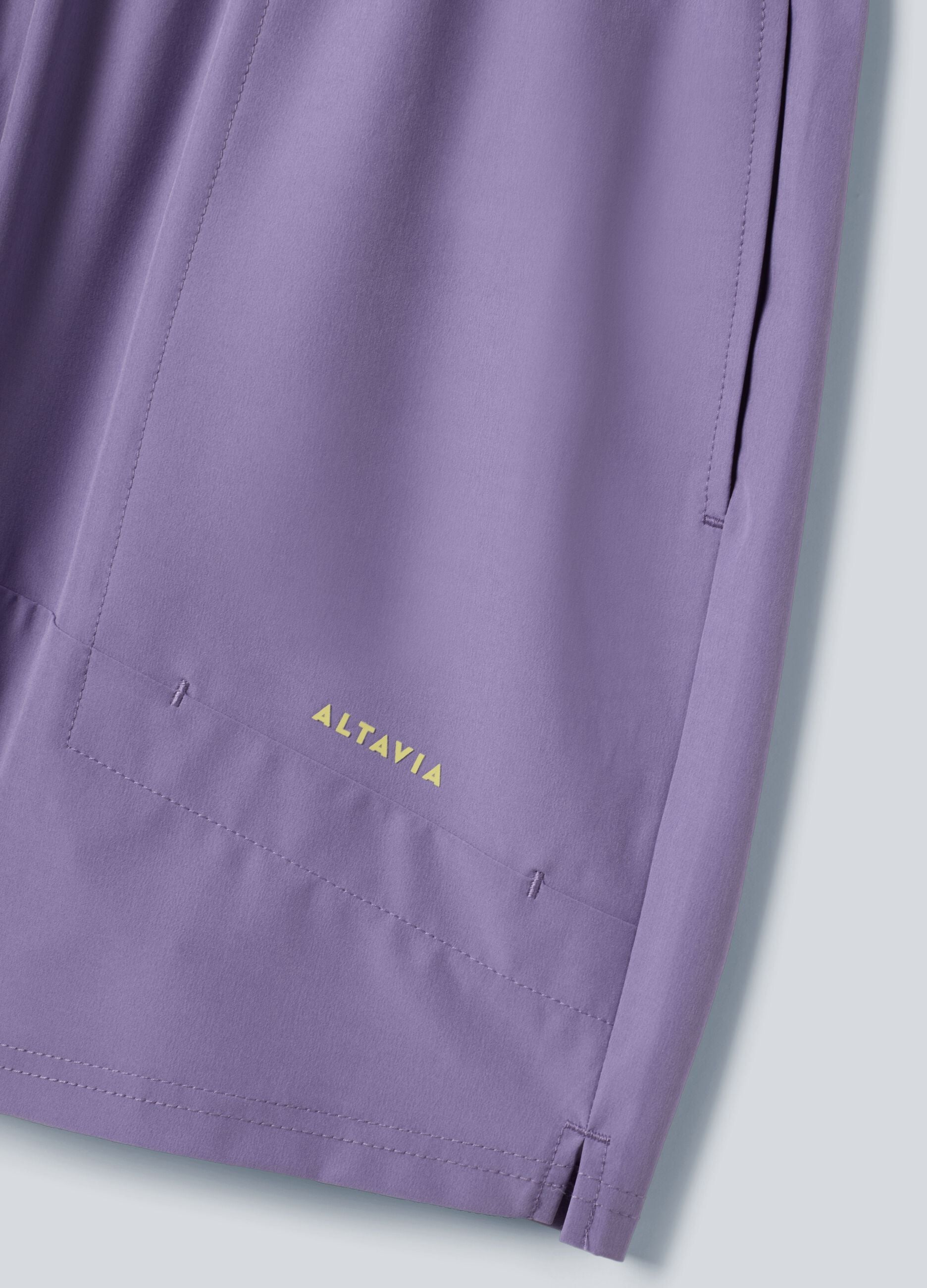 Purple ALTAVIA COURT sports shorts in stretch fabric