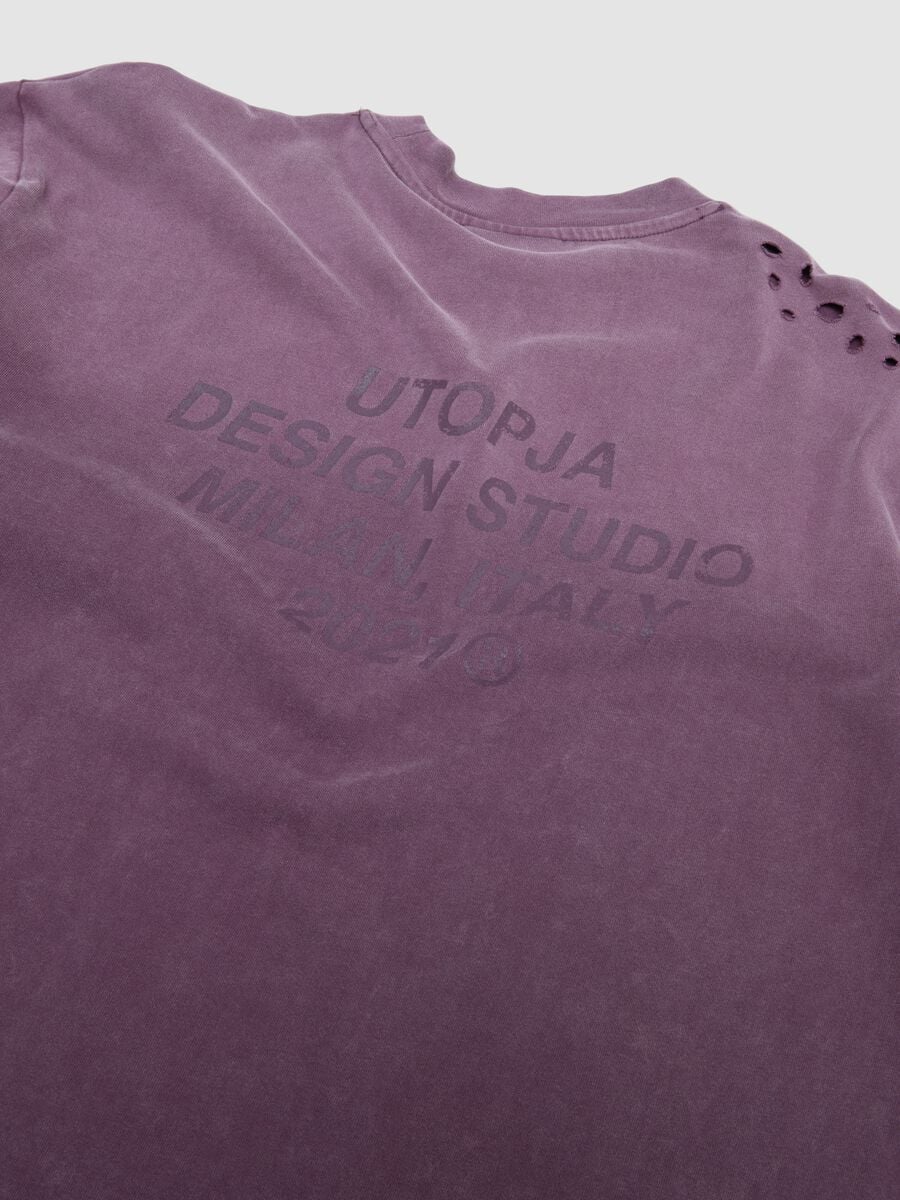 Double Longsleeve Sunfaded Burgundy_7