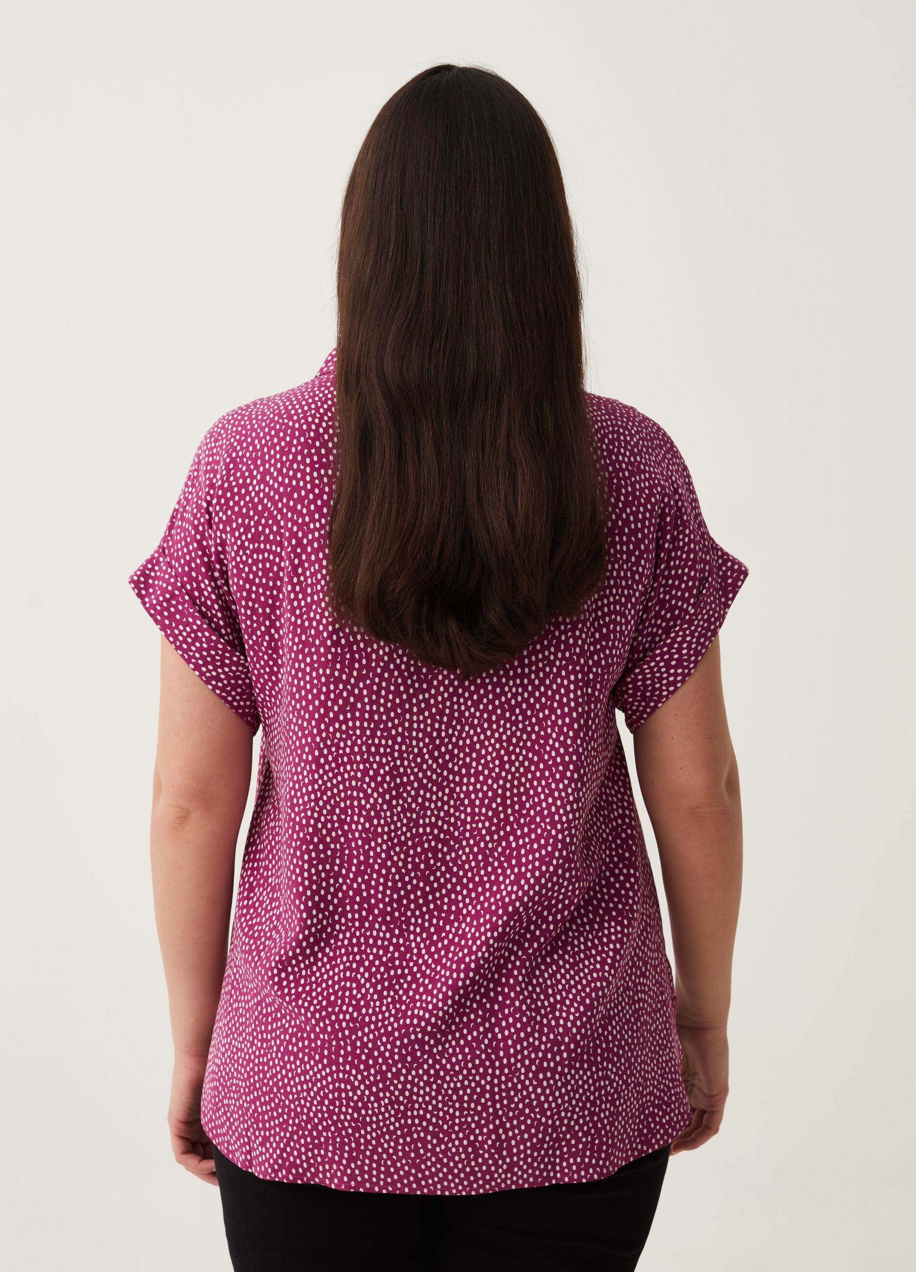 Blusa in viscosa fantasia Curvy_2