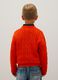 Child's orange pure cotton sweater regular fit_1