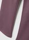Girls' purple jogger trousers in pure cotton regular fit_3