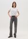 Cotton T-shirt with kimono sleeves_0