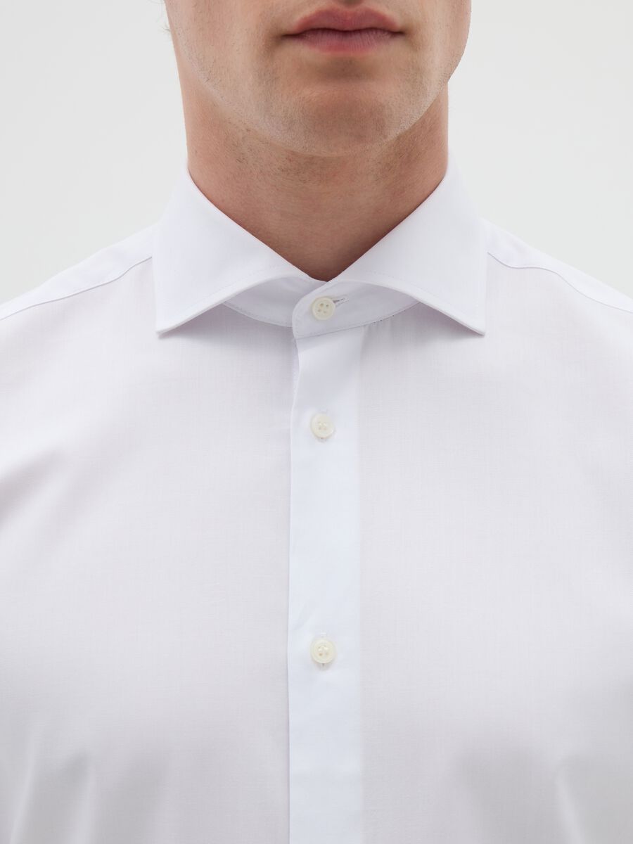 Cotton shirt with regular fit_3